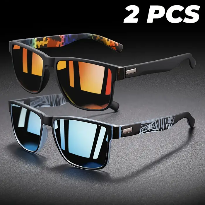 Lunettes de soleil unisexe carrées Vintage lunettes de soleil marque célèbre lunettes de soleil lune
