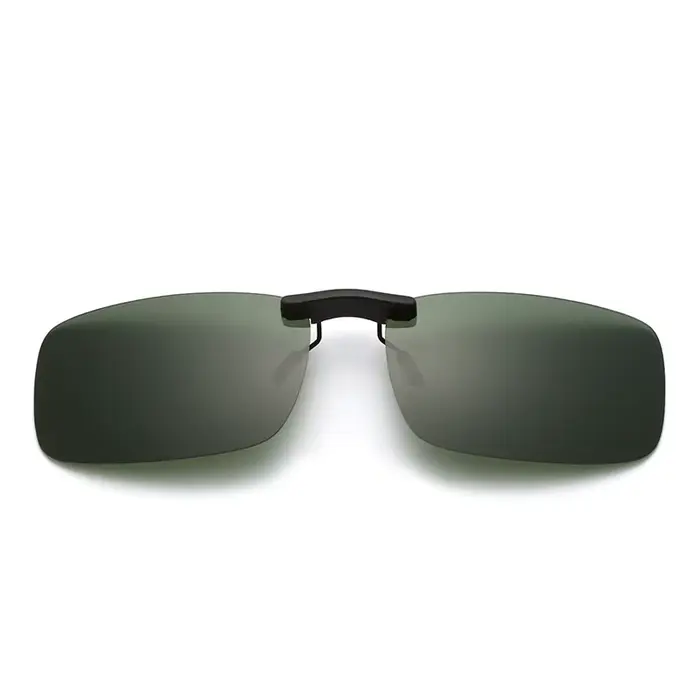 Sans monture rabattable pince sur lunettes de soleil hommes femmes polarisées conduite pêche cyclism