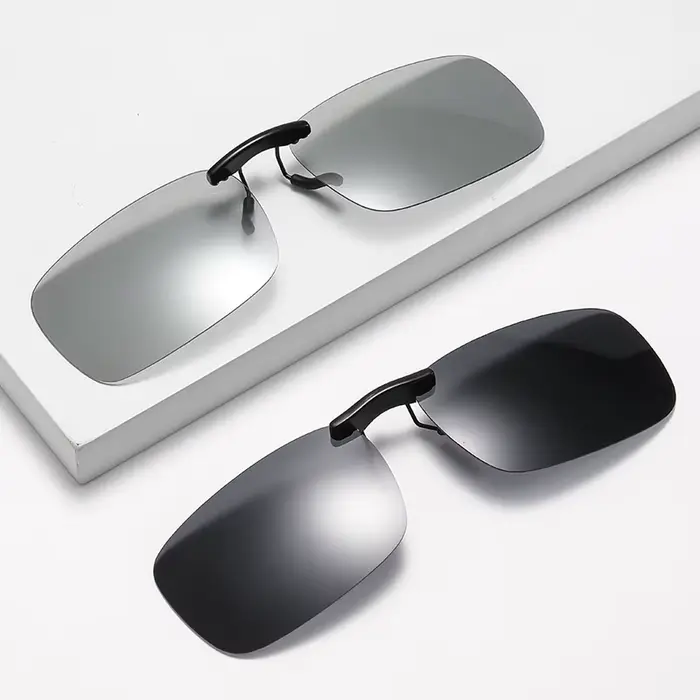 Lunettes de soleil polarisées à Clip pour hommes et femmes