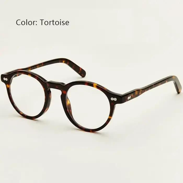 Johnny Depp lunettes rondes cadre homme Lemtosh lunettes optiques montures ordinateur lunettes femme