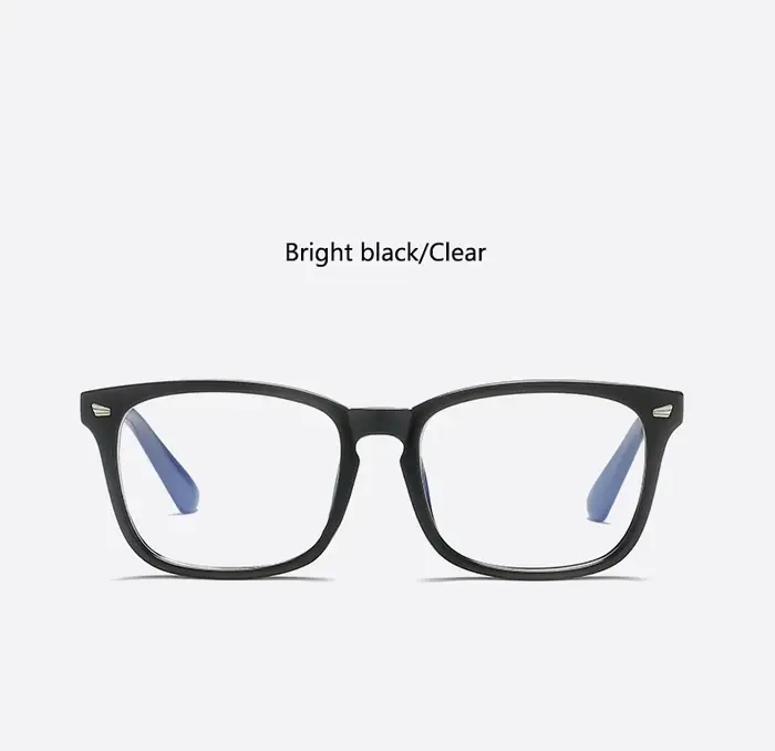 Monture de lunettes carrée pour femmes, lunettes de soleil noires, faux créateur, myopie, nerd, viol