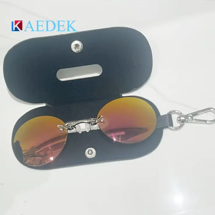 KAEDEK pince sur nez lunettes rondes sans monture matrice Morpheus