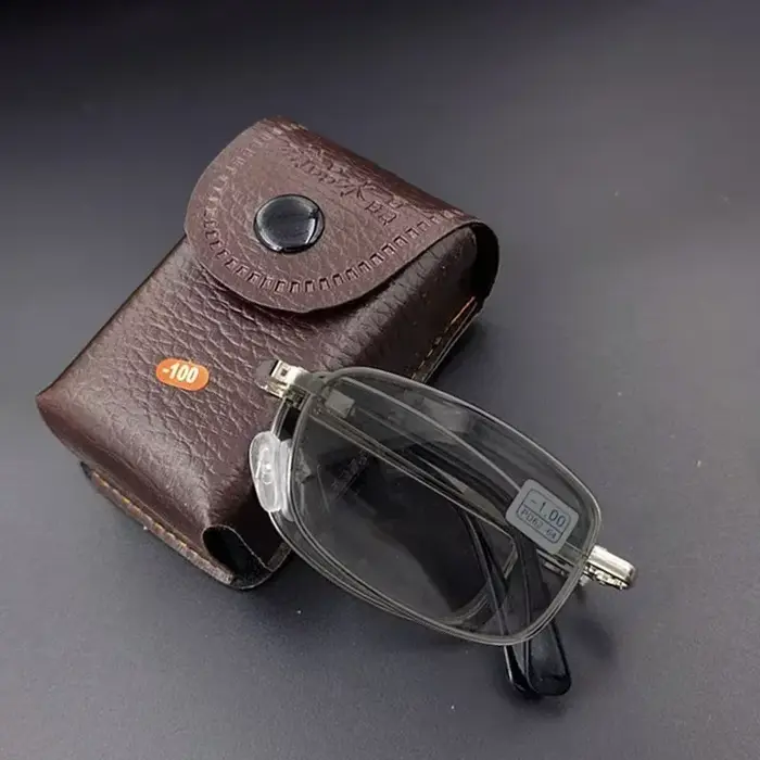 Lunettes photochromiques portables pliantes pour myopie