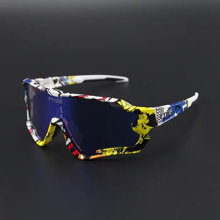 Saoan-Lunettes de soleil de cyclisme pour hommes et femmes, 4 lentilles