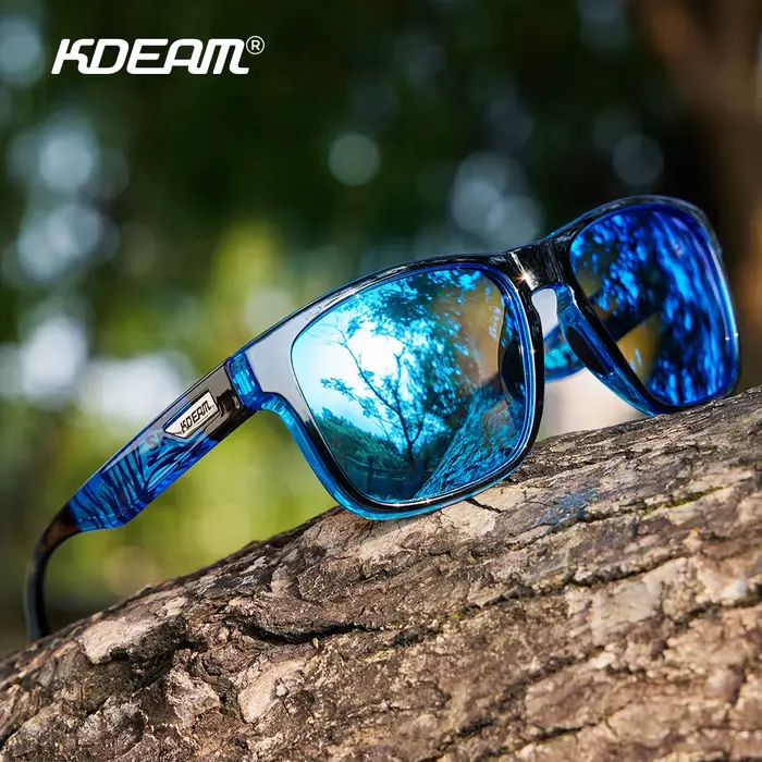 KDEAM – lunettes de soleil polarisées pour hommes, taille XXL, pour Sports de plein air, largeur tot