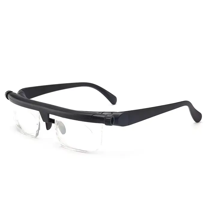 Lunettes réglables HD, lunettes de mise au point, longueur focale,-3 à + 6 dioptries