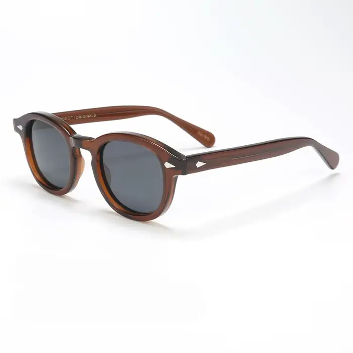 Johnny Depp lunettes de soleil polarisées hommes femmes marque de luxe Style de créateur lunettes de