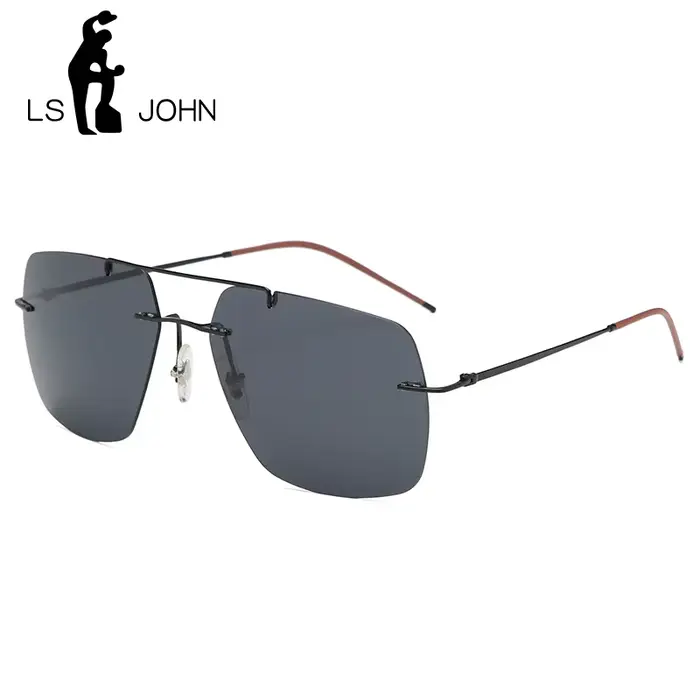 LS Chain-Lunettes de soleil polarisées en titane ultralégères pour hommes et femmes