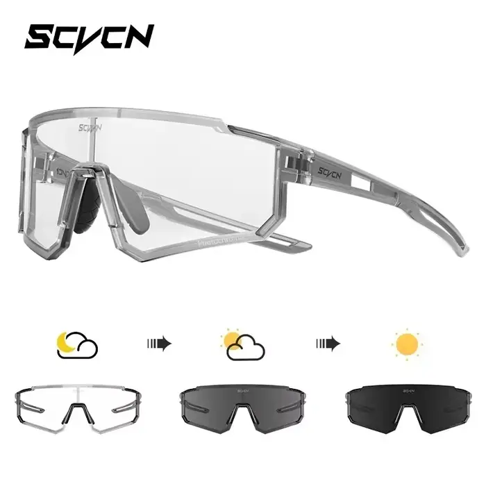 SCVCN lunettes de randonnée photochromiques