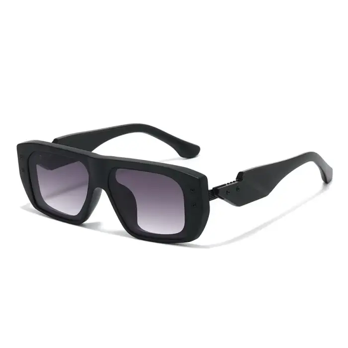 Lunettes de soleil carrées de luxe pour hommes