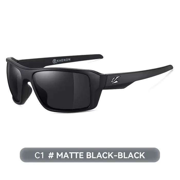 Nouvelles lunettes de soleil polarisées carrées pour hommes de la marque KAENON, idéales pour la pêc