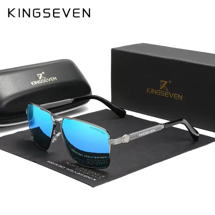 Lunettes de soleil polarisées UV400 pour hommes et femmes de la marque KINGSEVEN, anti-éblouissement