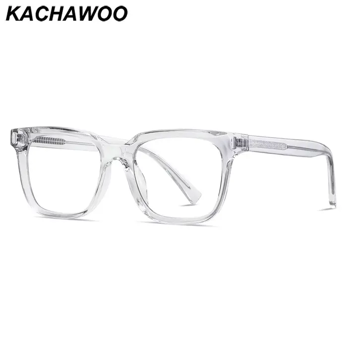 Kachawoo anti lumière bleue lunettes TR90 acétate hommes