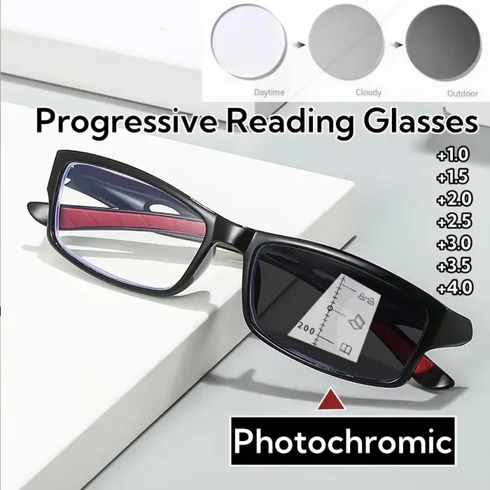Lunettes de lecture multifocales progressives