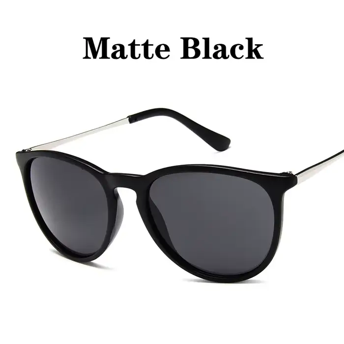 Lunettes de soleil Vintage à monture métallique populaire pour femmes et hommes, rondes, lunettes po