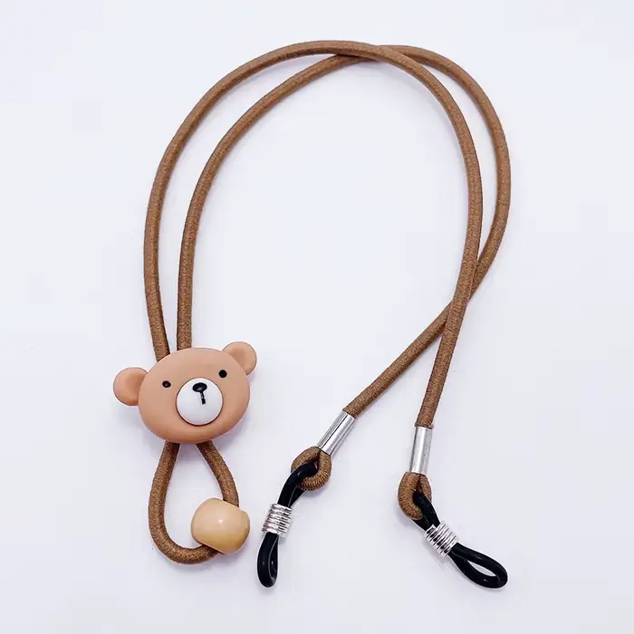 Chaîne de lunettes pour enfants, chaîne antidérapante, accessoires de fixation pour lunettes, chaîne