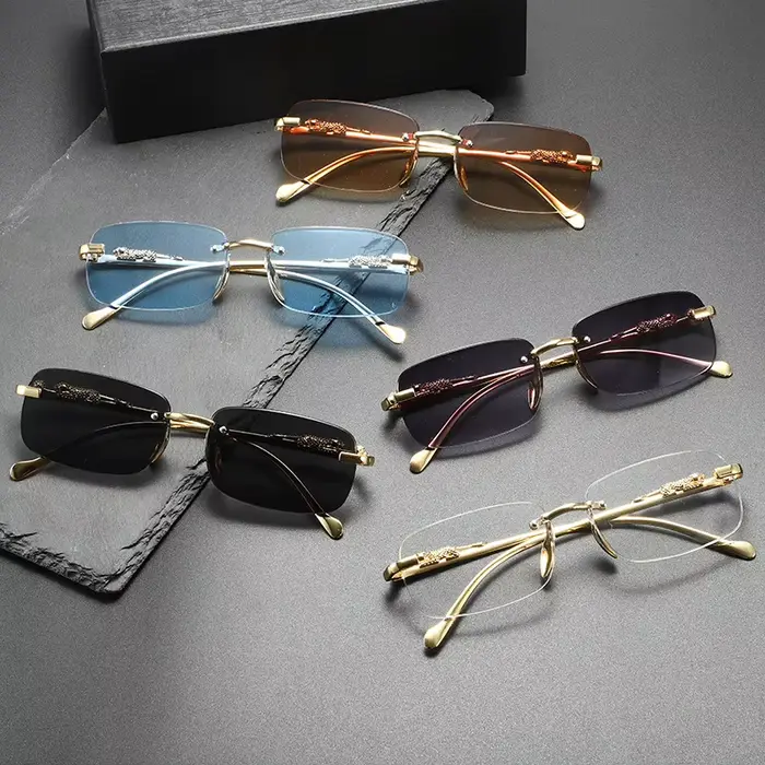 Lunettes de sport sans cadre pour hommes et femmes