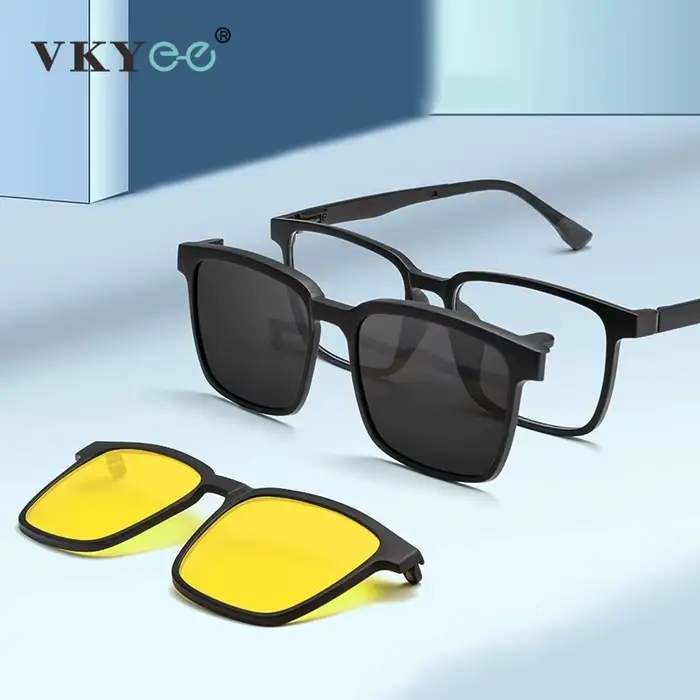 VICKY lunettes de Prescription magnétiques rabattables hommes femmes TR90