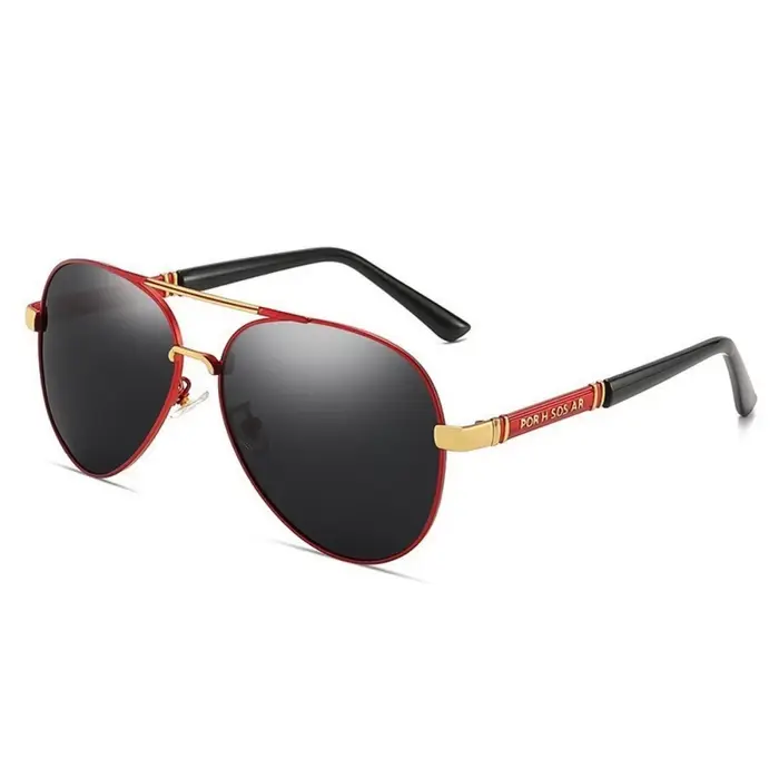 Happator-Lunettes de soleil polarisées classiques pour homme, monture légère UV400, protection solai