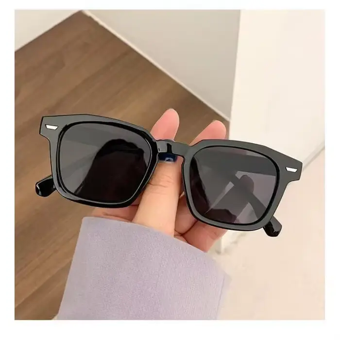 Lunettes de soleil vintage ultralégères unisexes, protection UV, design de luxe, lunettes de mode po
