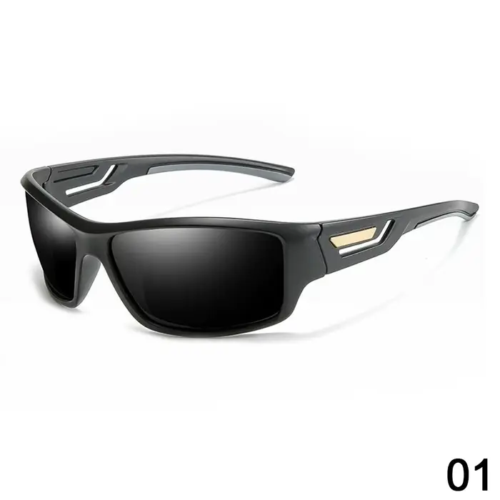 Lunettes de soleil polarisées hommes Designer HD conduite lunettes de soleil mode mâle lunettes de p