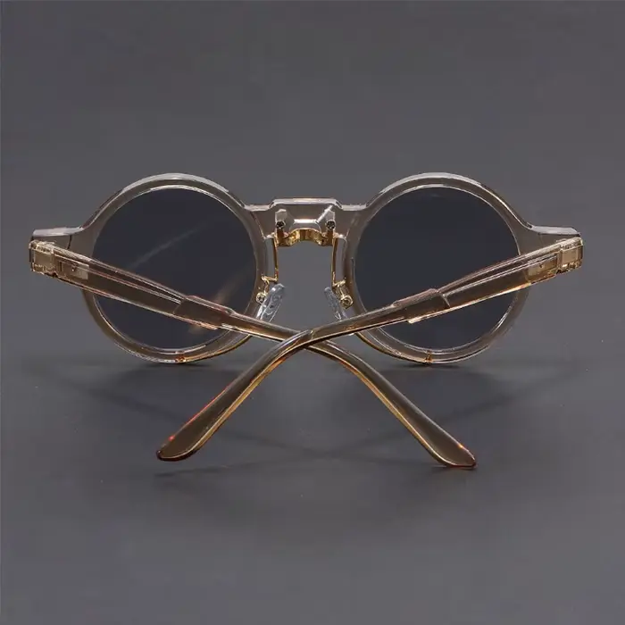 Lunettes de soleil rondes rétro pour femmes et hommes