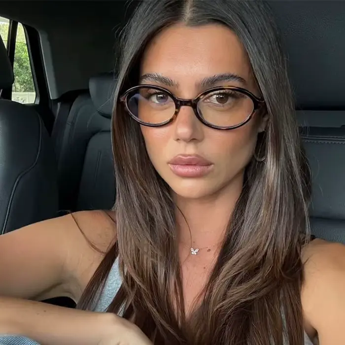 Lunettes optiques rétro Anti rayons bleus pour femmes