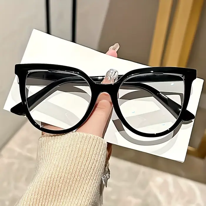 Lunettes œil de chat élégantes pour femmes – Dégradé d'inspiration vintage, monture complète, légère
