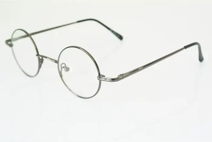 Petites montures de lunettes rondes vintage des années 60, lunettes RX, lunettes avec lentilles tran