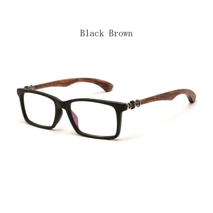 Montures de lunettes en bois véritable vintage pour hommes, lunettes optiques pour contrevenants, my