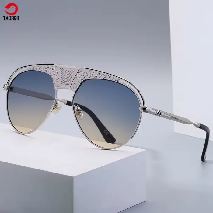 Lunettes de soleil rétro Steampunk pour hommes et femmes