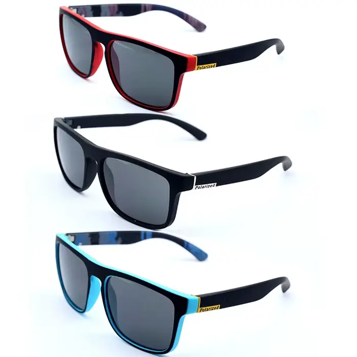 3/1 PIÈCES Fantaisie Cool Classique Polarisé Carré Lunettes De Mode Pour Hommes Et Femmes Sports De Plein Air Fête Vacances Voyage Conduite Poisson