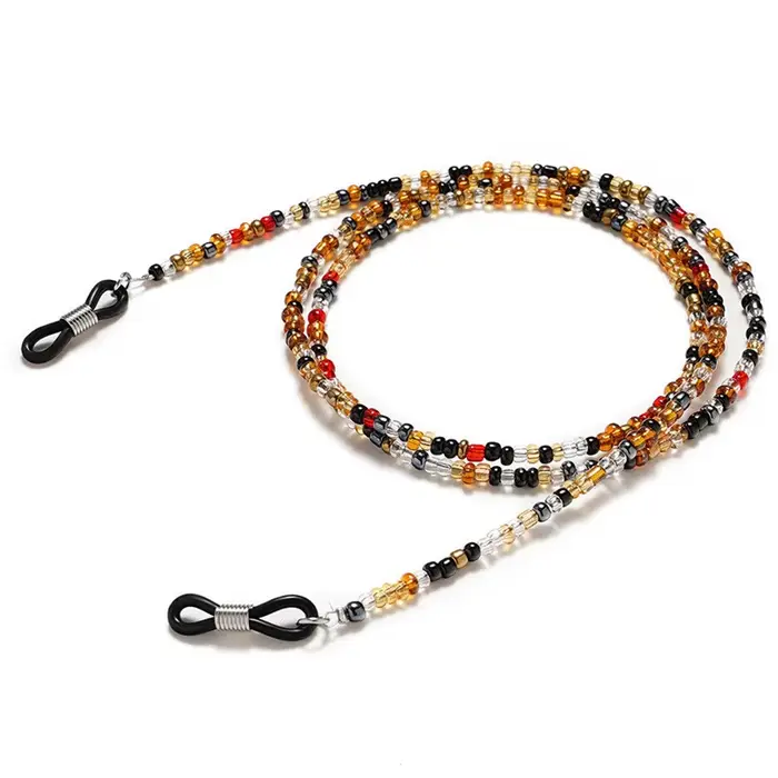Chaînes de lunettes de mode pour femmes poire cristal lunettes de soleil chaînes lunettes porte-cord