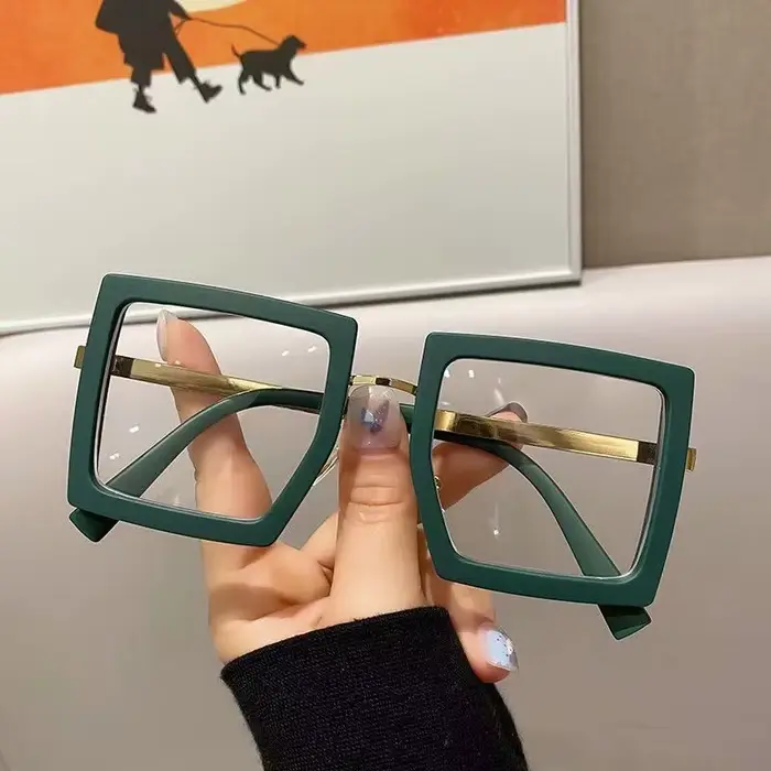 Lunettes de Lecture Vertes pour Homme et Femme, Protection Contre la Lumière Bleue