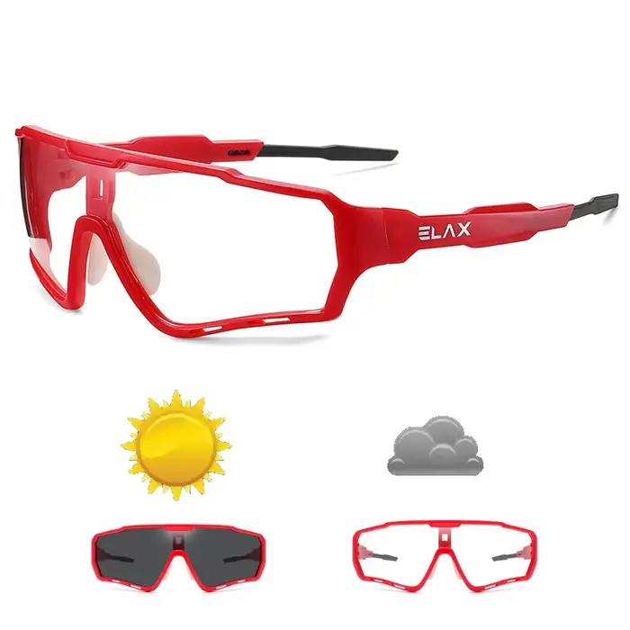 Lunettes de soleil photochromiques hommes femmes lunettes de soleil lunettes de pêche UV400 cyclisme