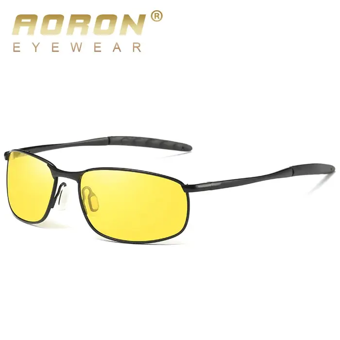 Nouvelles lunettes de soleil polarisées hommes conduite lunettes de vision nocturne crépuscule Gafas Vissen Atacado Bisiklet Bmx Lunette Velo Cyclisme Cascos