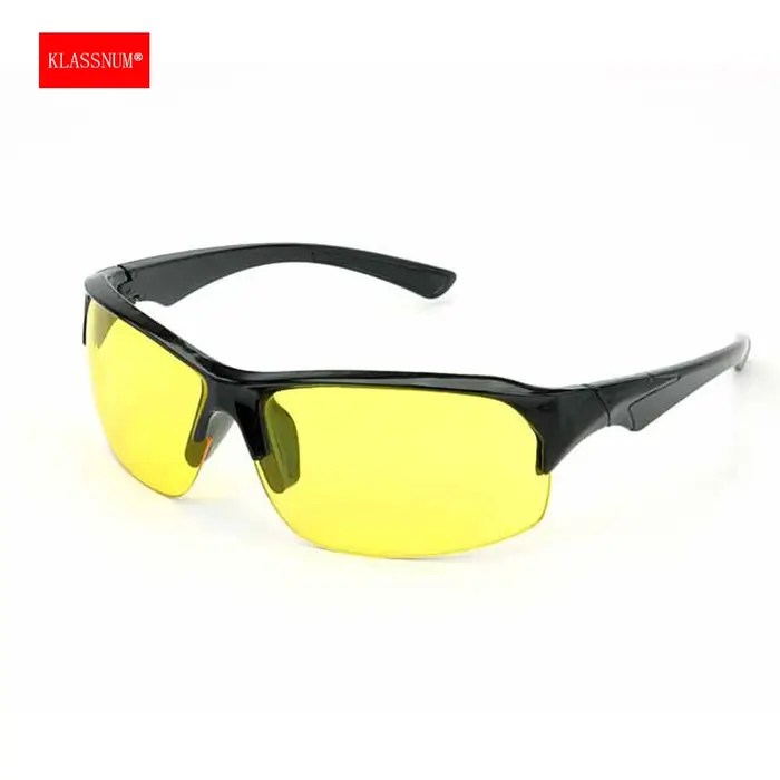 Lunettes de conduite de nuit pour hommes et femmes, verres jaunes, Anti-éblouissement, Vision noctur