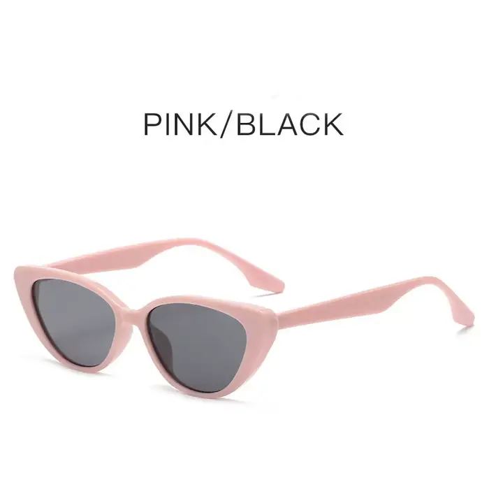 Lunettes de soleil en forme d'oeil de chat, Protection solaire de plage pour femmes, nuances à la mo