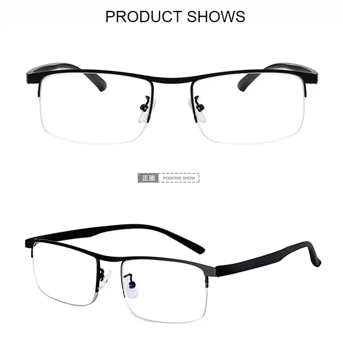 IENJOY – lunettes de lecture multifocales progressives intelligentes, demi-monture, double usage, An