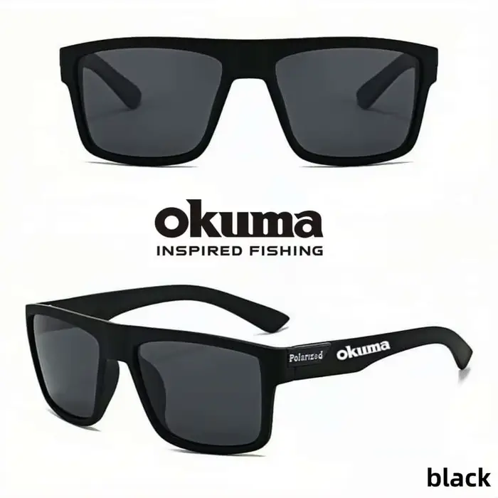 Nouvelles lunettes de soleil polarisées pour hommes Okuma avec fonction de protection UV, adaptées à