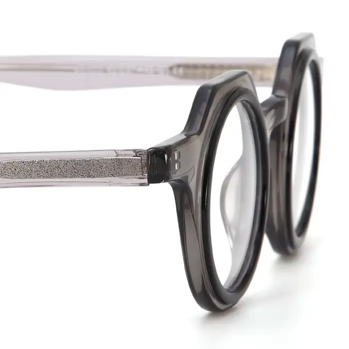 Lunettes rondes en acétate pour hommes et femmes