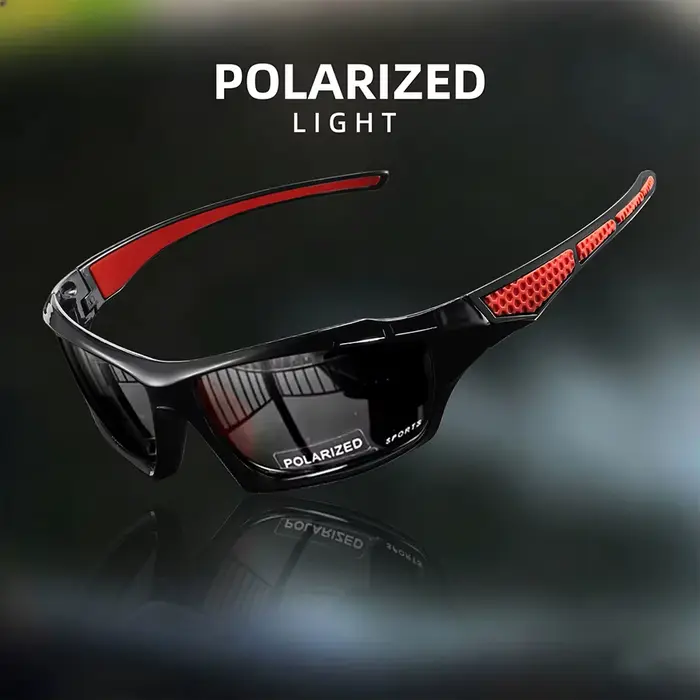 Lunettes de soleil de sport à la mode, Protection UV polarisée, personnalisées, monture ronde en mét