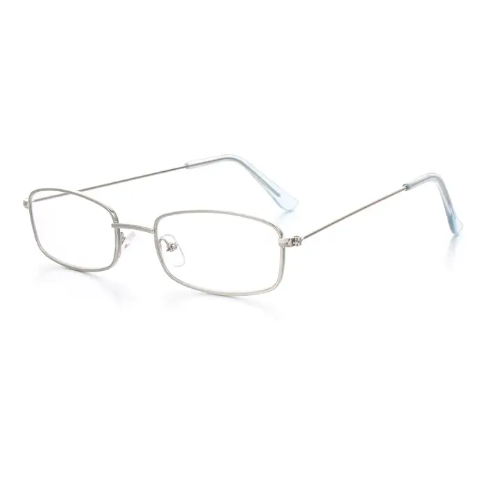 Lunettes de soleil rectangulaires rétro classiques pour femmes et hommes, monture en métal Steampunk