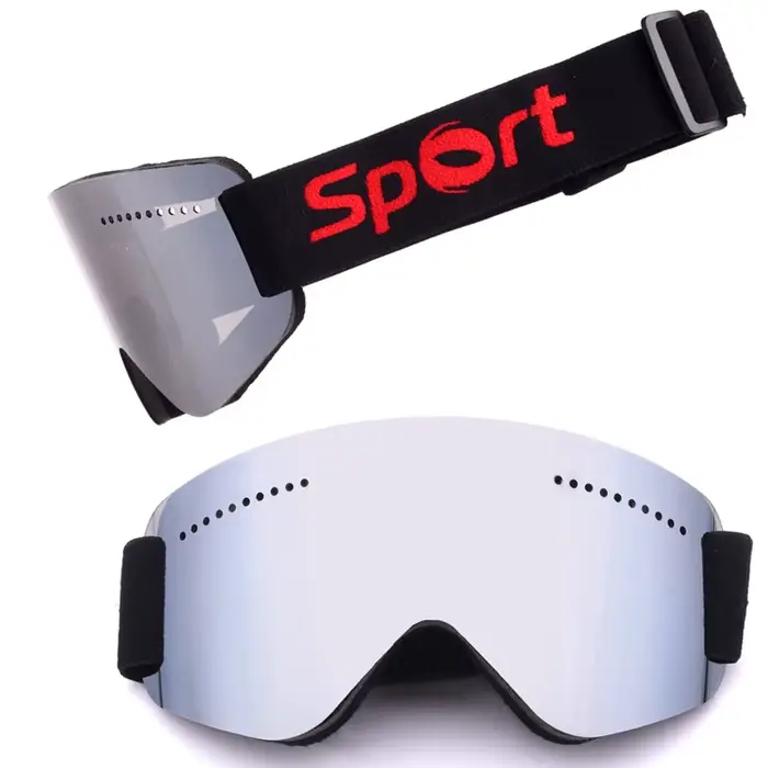 Lunettes de Ski Snowboard neige lunettes de Vision large Protection UV Anti-buée unisexe lunettes d'