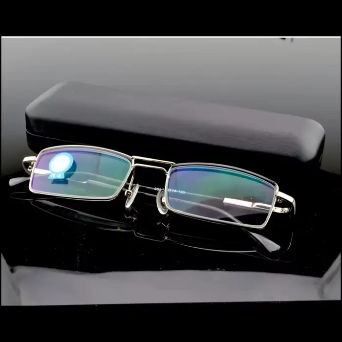 CLARAVIDA-Lunettes de Lecture de Luxe pour Homme, Style Business, Bloquant la Lumière Bleue, Haute Q