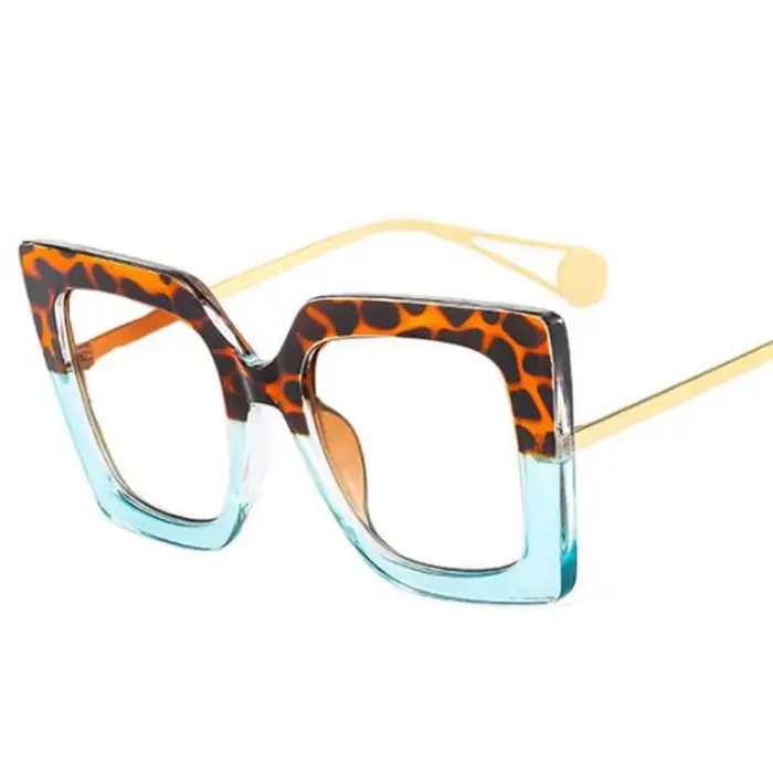 Lunettes de lecture léopard vert clair pour femmes