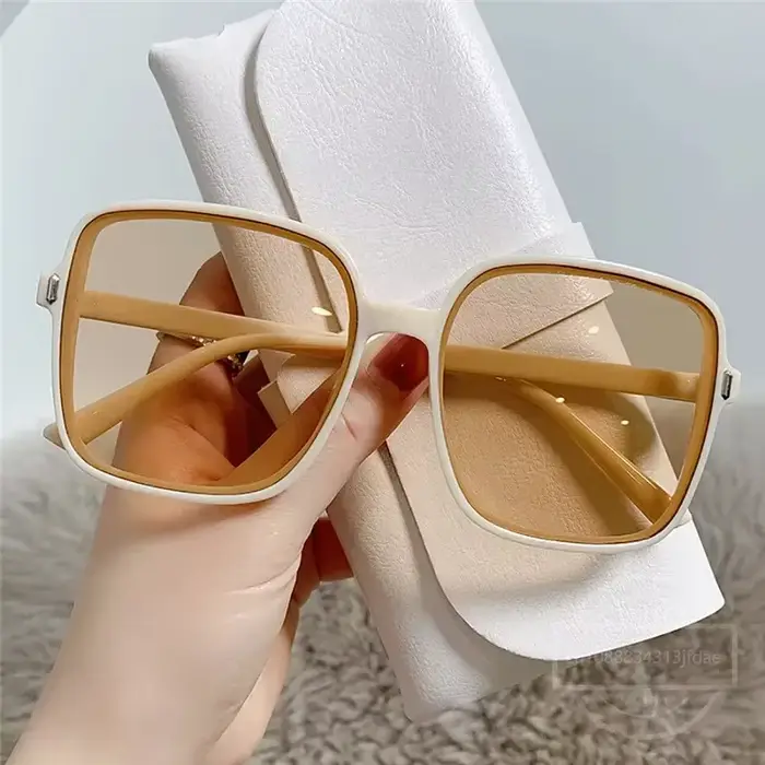 Lunettes de soleil carrées surdimensionnées pour femmes