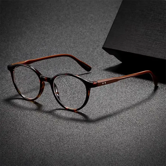 Dernières lunettes de lecture rondes vintage à petite monture pour hommes et femmes, adaptées à un u