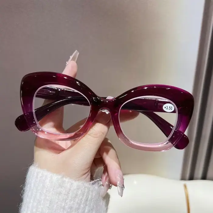 Lunettes de presbytie finies Vintage unisexe femmes hommes Anti lumière bleue lunettes myopes lunett