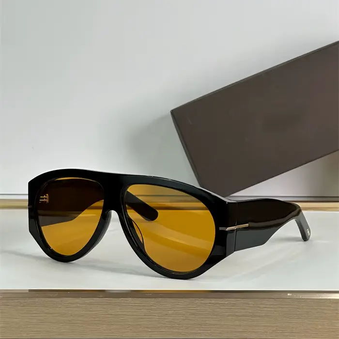 Lunettes de soleil pilote surdimensionnées pour femmes
